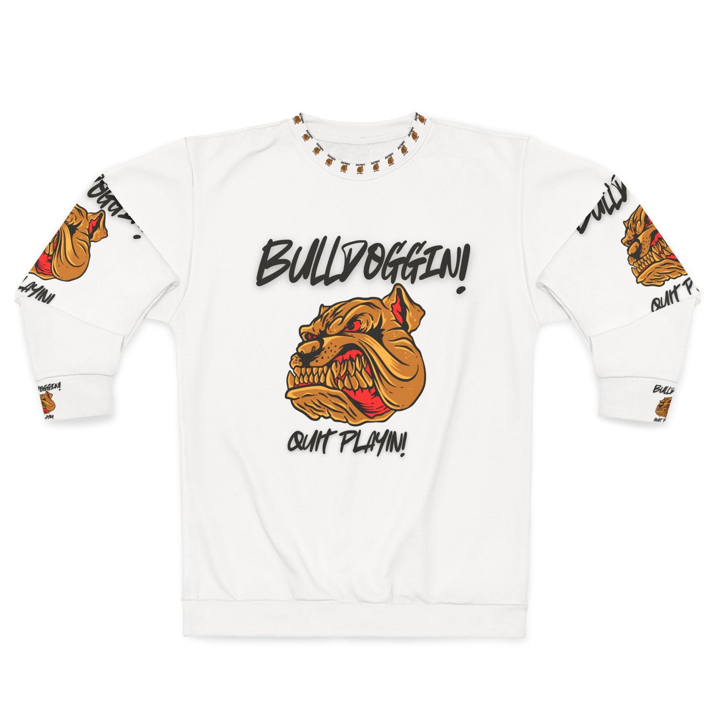 Bulldoggin' Unisex Sweatshirt - Relaxed Fit with Bold Graphic Design