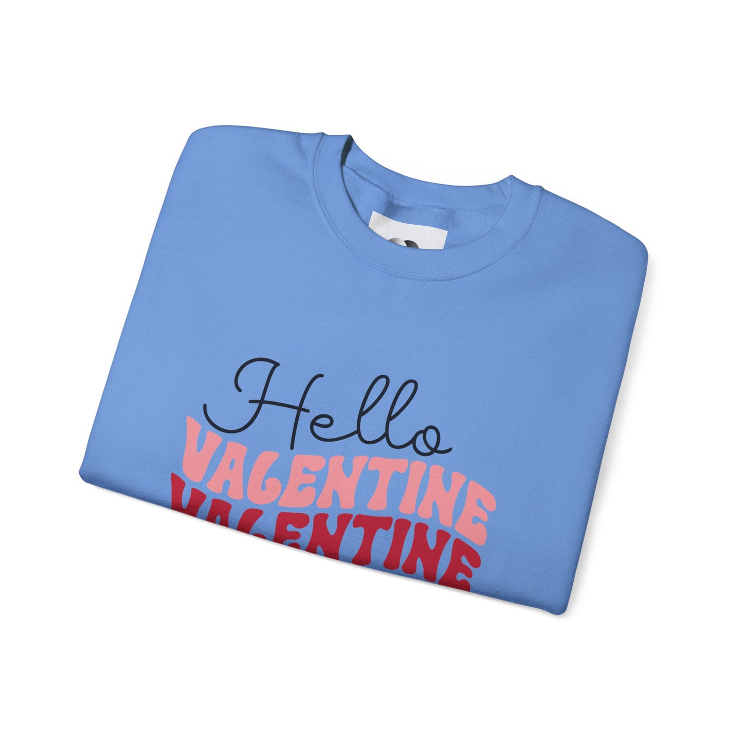 Hello Valentine Unisex Heavy Blend Crewneck Sweatshirt