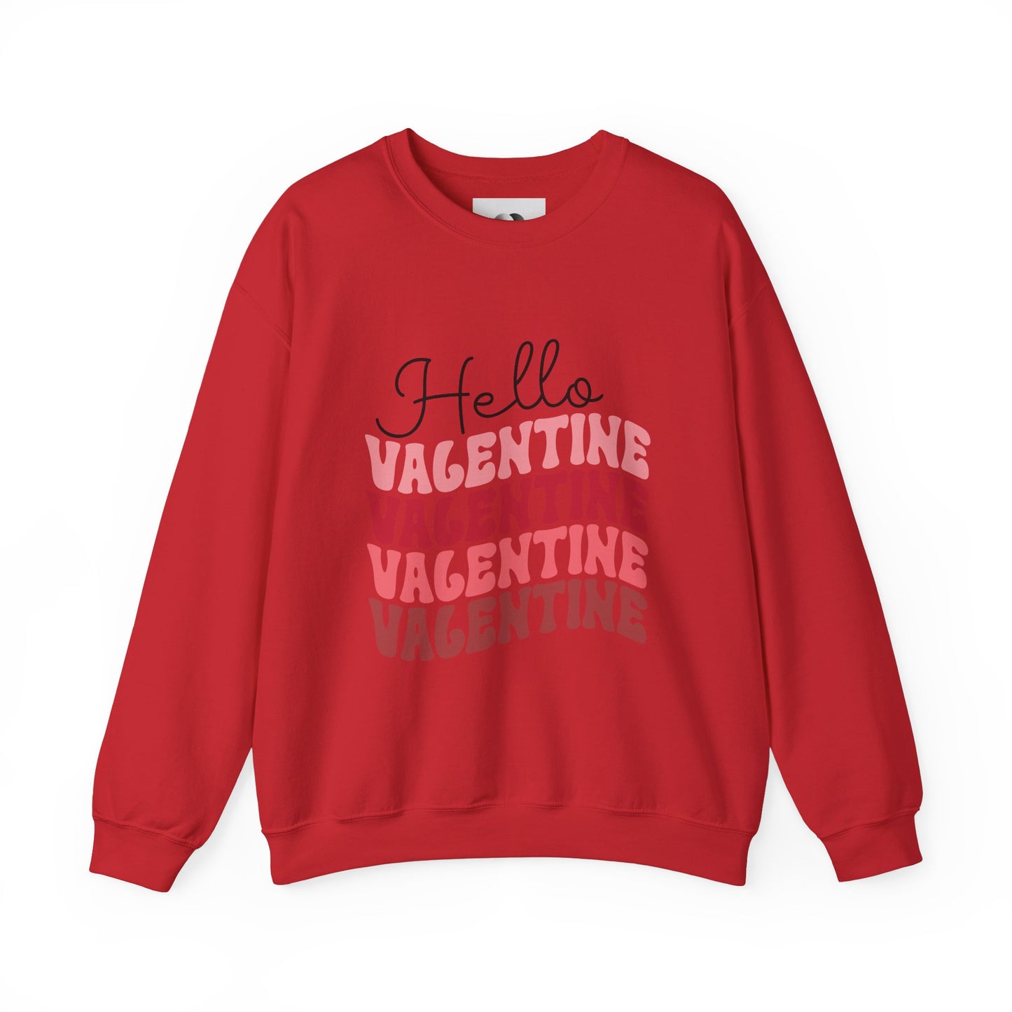 Hello Valentine Unisex Heavy Blend Crewneck Sweatshirt