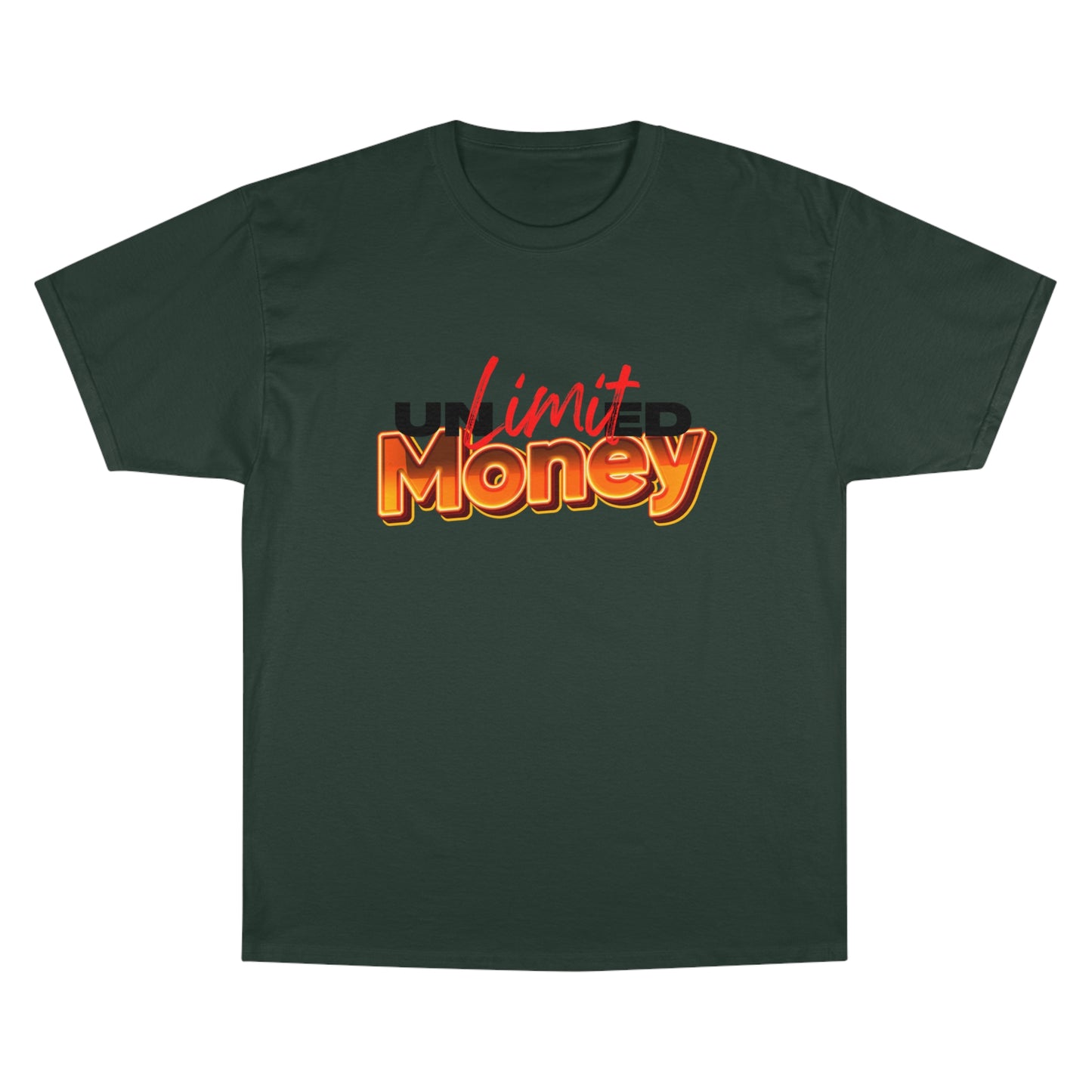 Champion T-Shirt - Unlimited Money Graphic Tee for Trendsetters