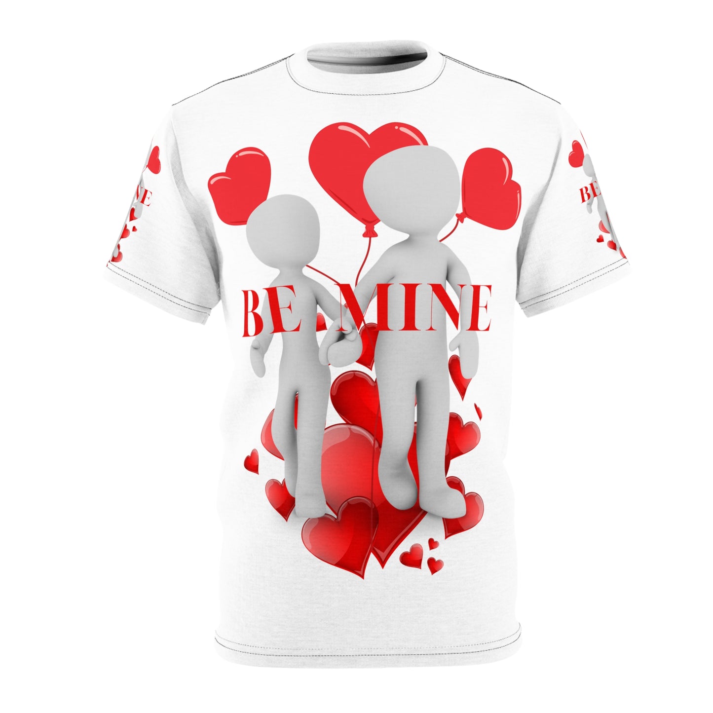 Valentine's Day Unisex Love Tee - 'Be Mine' Heart Design