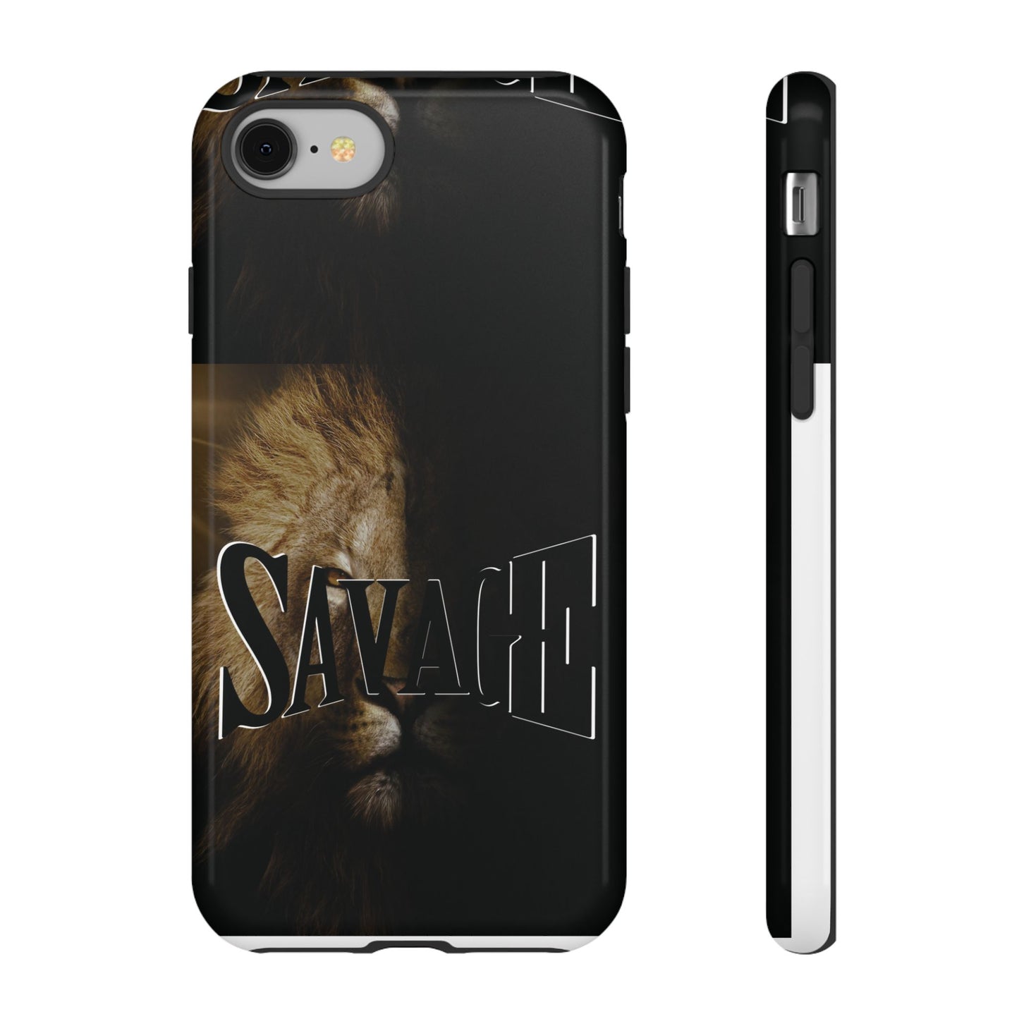 Savage Lion Phone Case - Tough & Stylish Protection