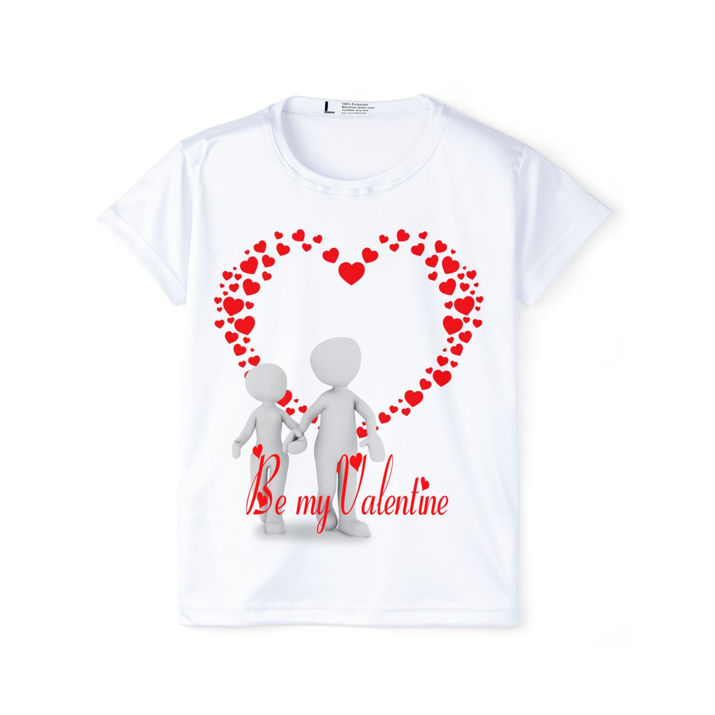 Valentine's Day Women&#039;s Sports Jersey - "Be My Valentine" Love Tee