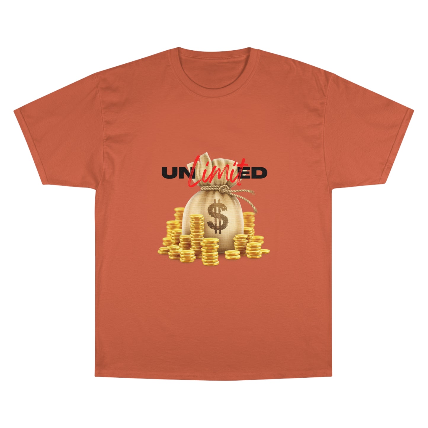 Unlimited Wealth Champion T-Shirt - Casual Gift for Money Lovers