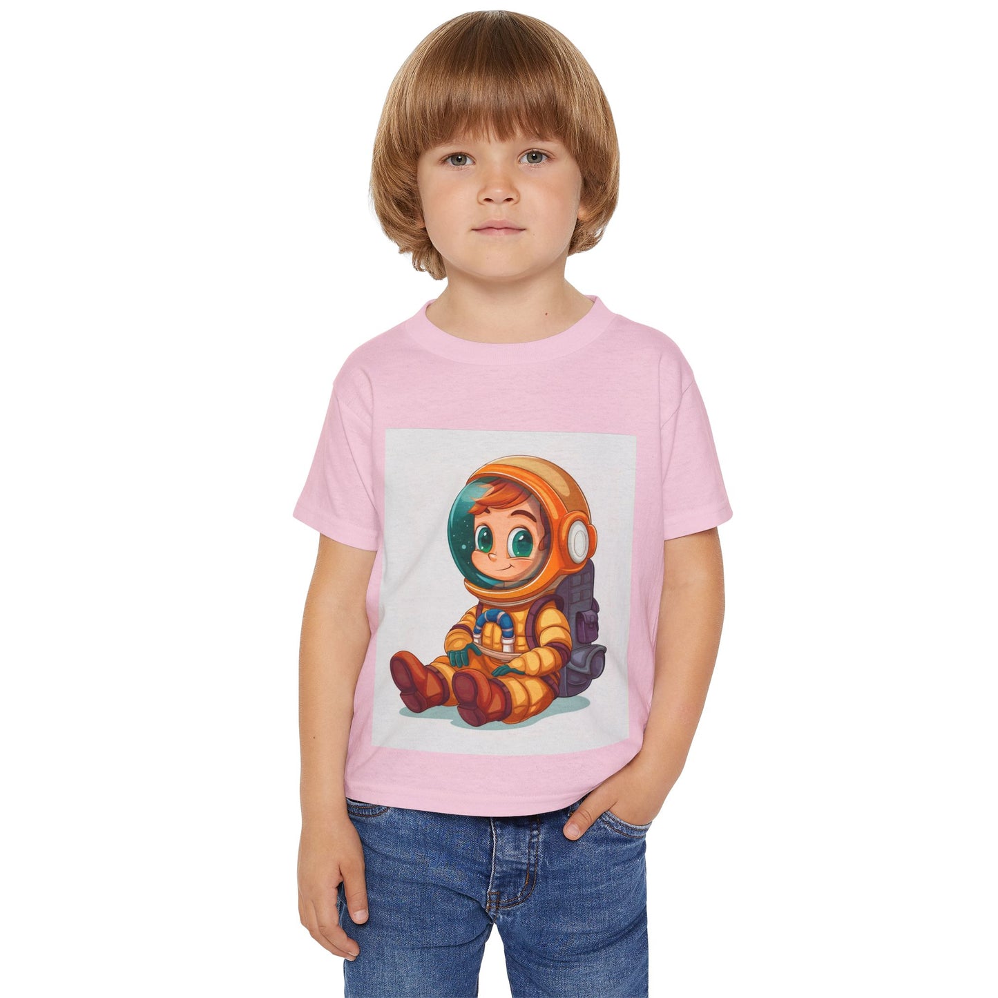 Cute Astronaut Toddler T-Shirt - Heavy Cotton™ Adventure Wear