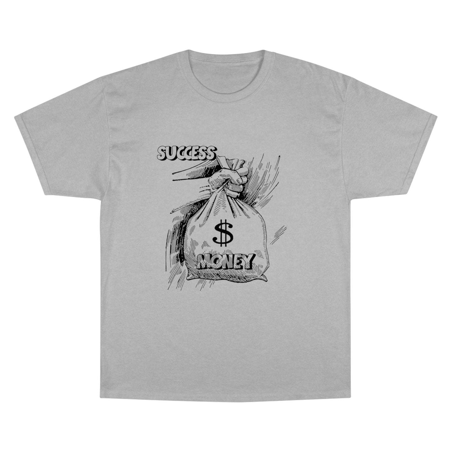 Success Money Champion T-Shirt - Motivational Graphic Tee for Goal-Getters