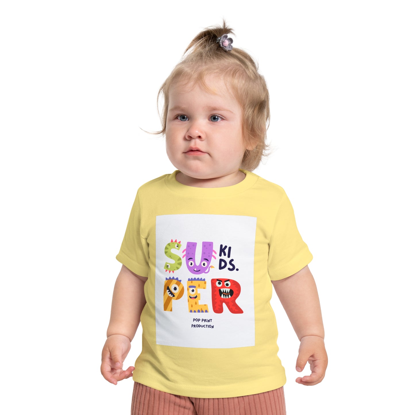 Super Kids Short Sleeve T-Shirt - Fun & Colorful Baby Tee