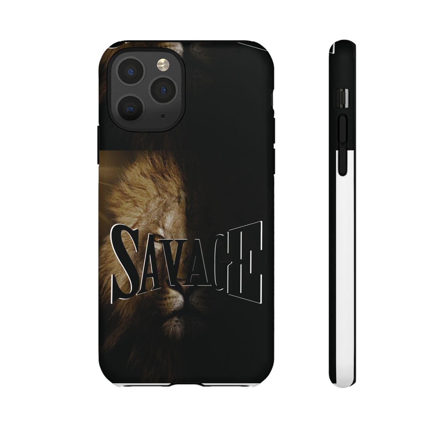 Savage Lion Phone Case - Tough & Stylish Protection