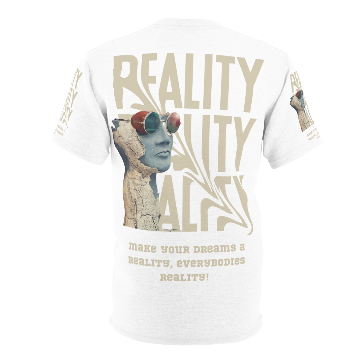 Reality Dreams Unisex Tee - Motivational Casual Wear for Dreamers