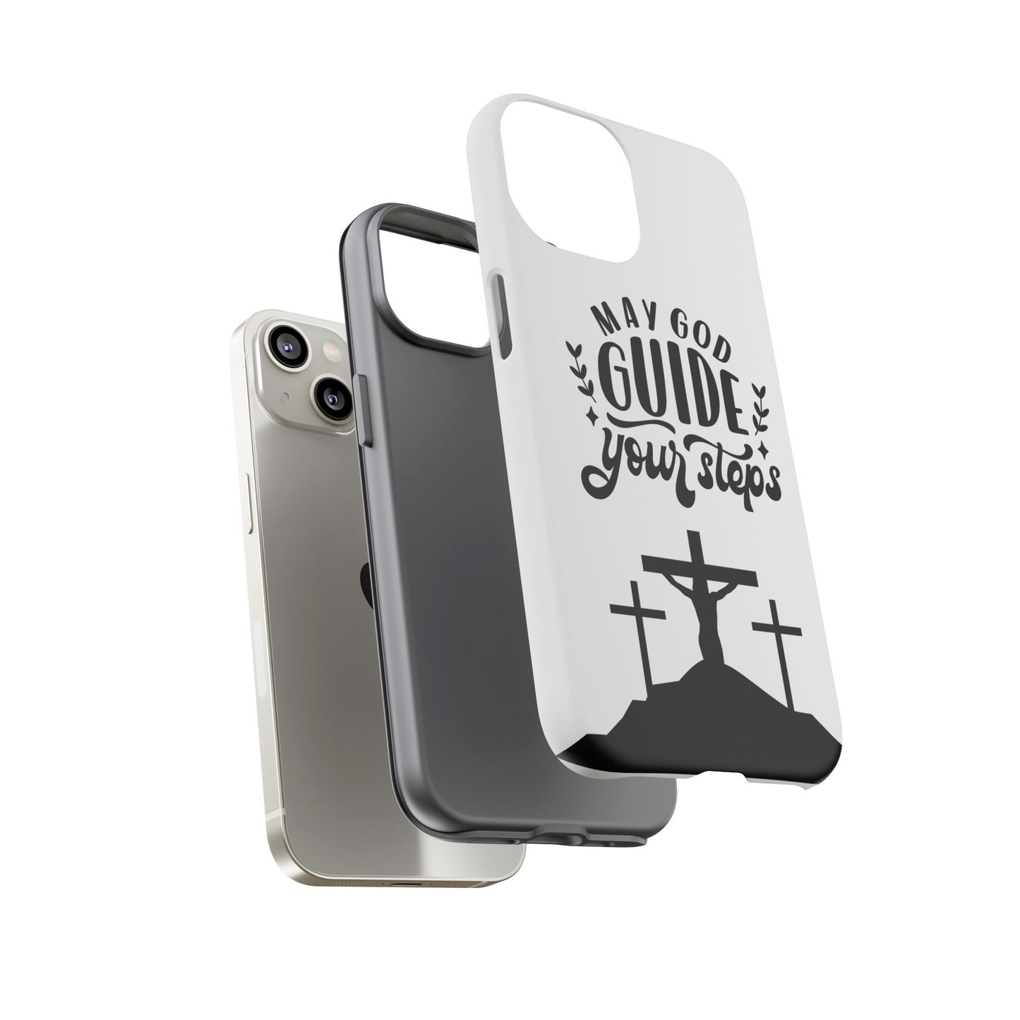 Inspirational Phone Case - "May God Guide Your Steps"