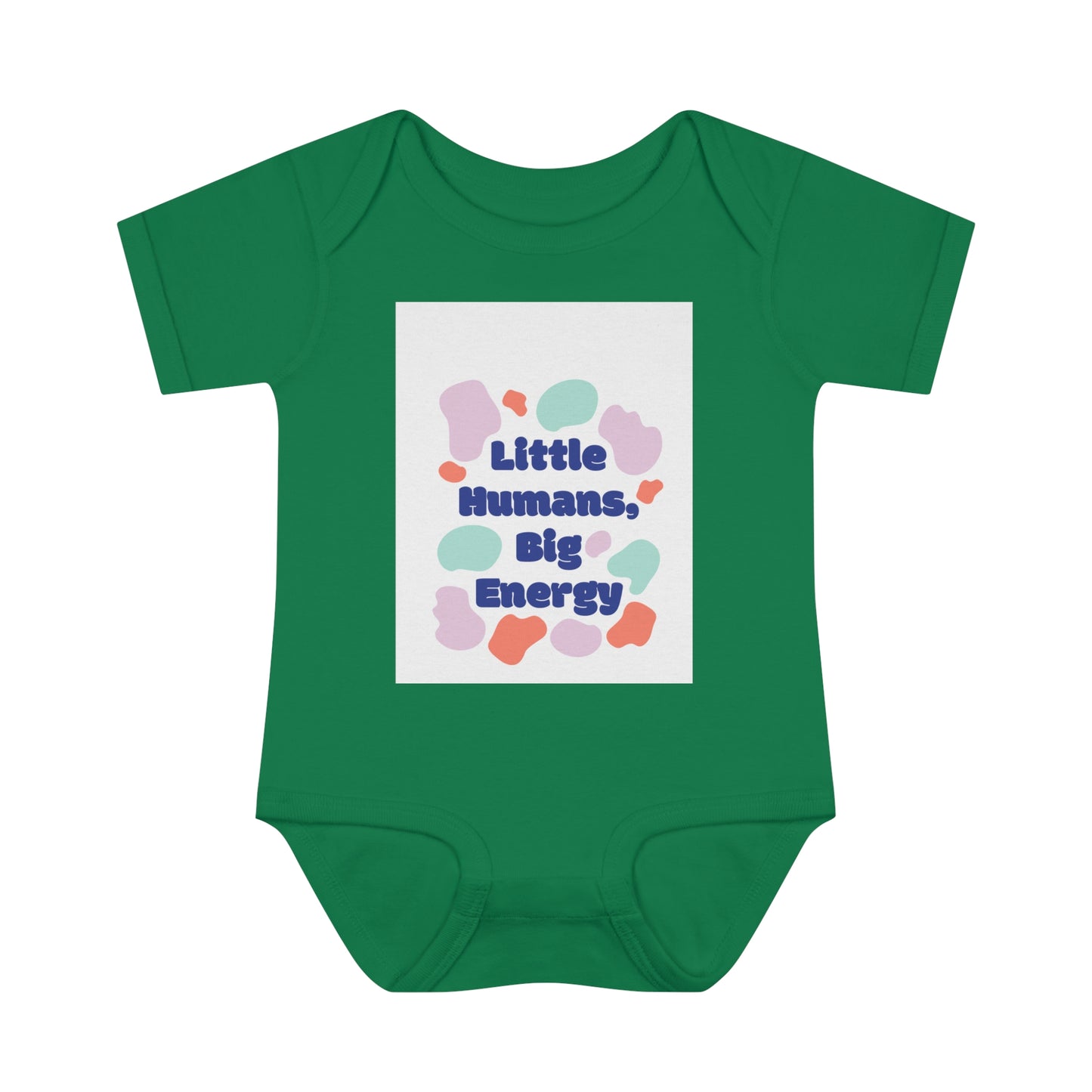 Cute Infant Bodysuit - "Little Humans, Big Energy" for Active Babies