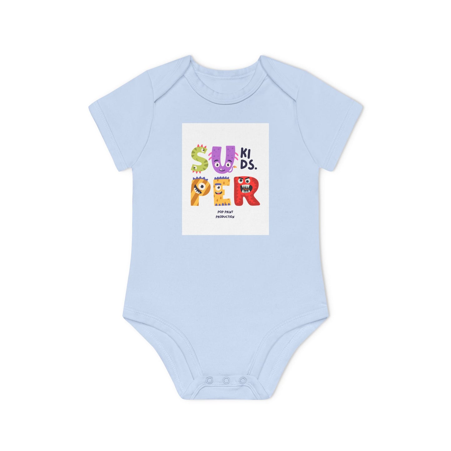 Super Fun Organic Baby Bodysuit - Perfect for Playtime and Gifts