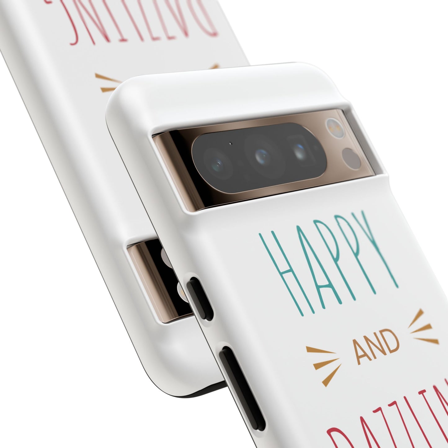 Happy and Dazzling Phone Case – Uplifting Design for Smartphone Protection