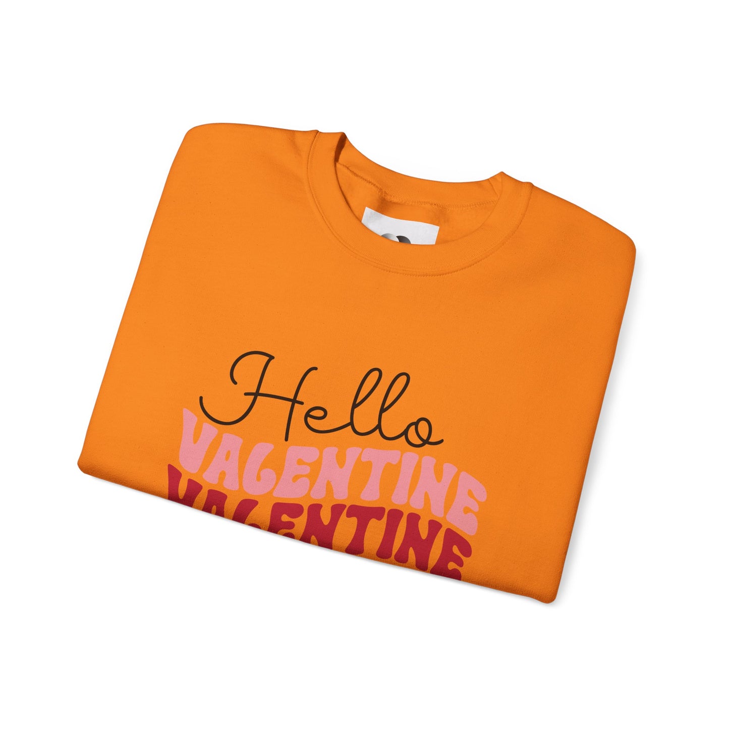 Hello Valentine Unisex Heavy Blend Crewneck Sweatshirt