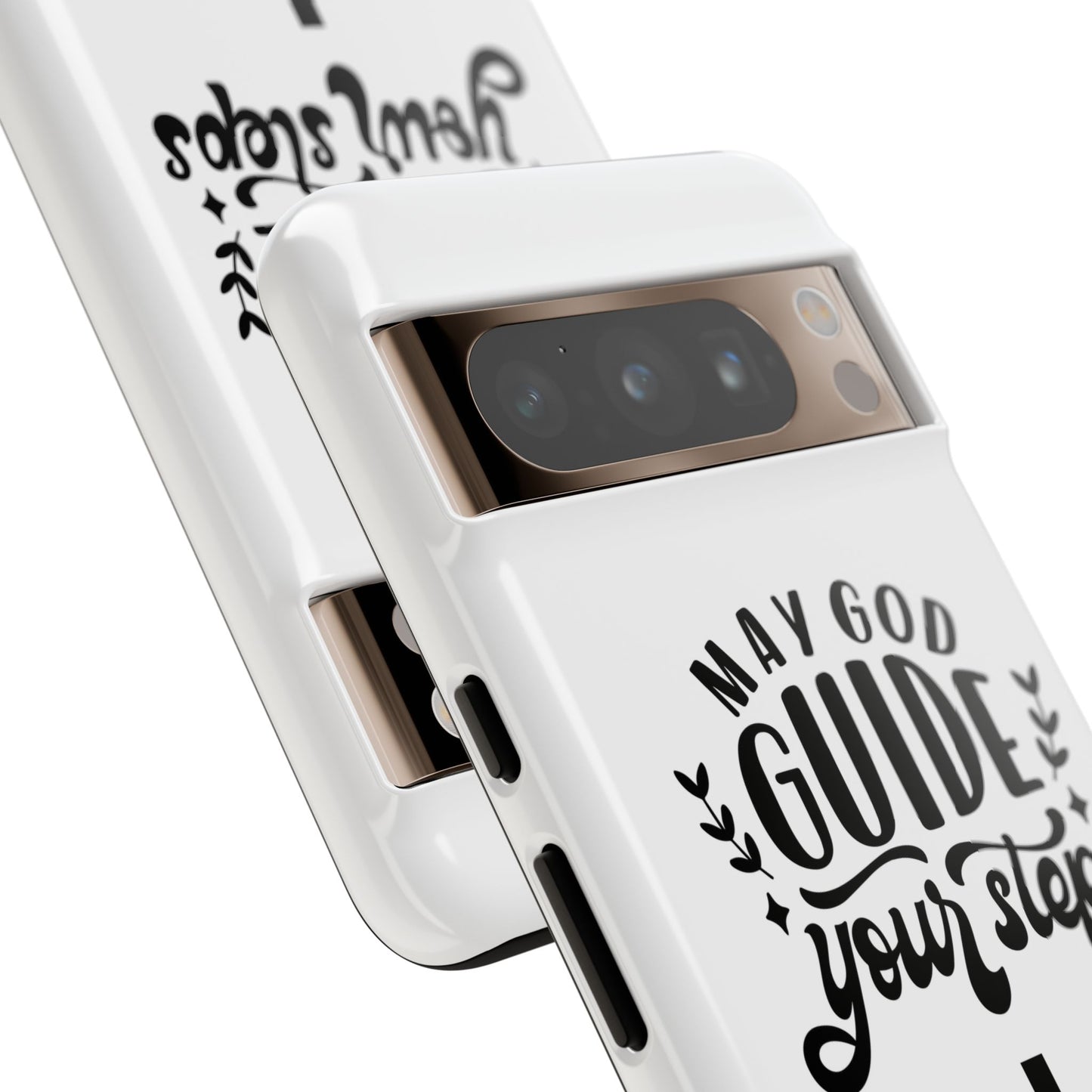 Inspirational Phone Case - "May God Guide Your Steps"