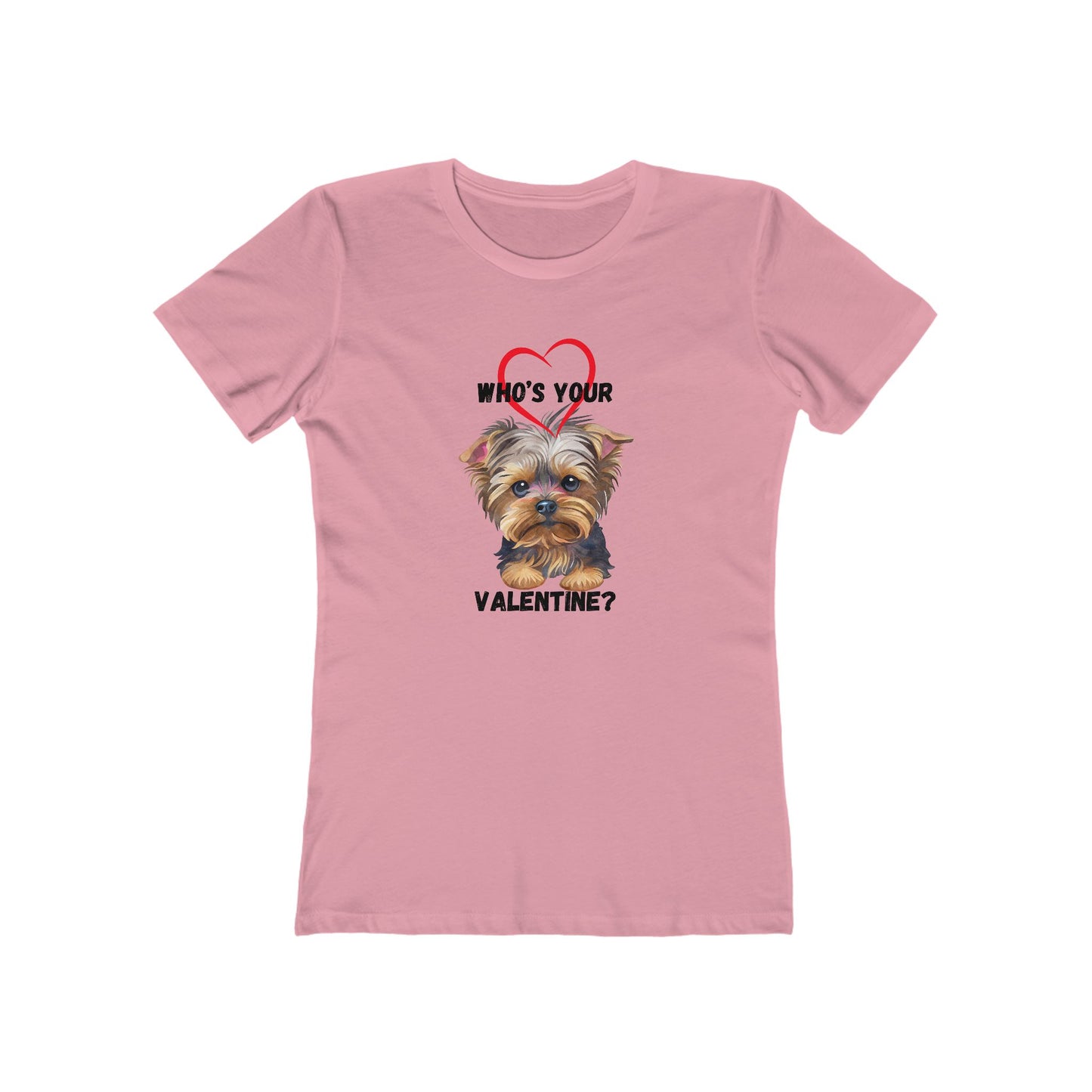 Valentine's Day Boyfriend Tee for Women - Who's Your Valentine?