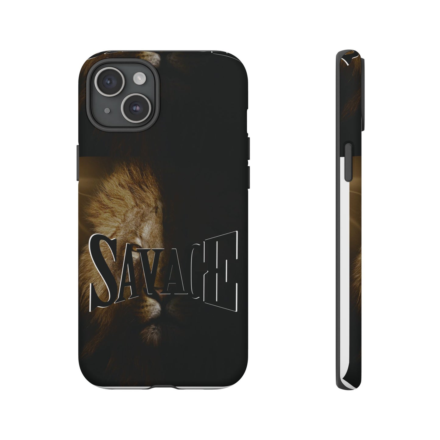 Savage Lion Phone Case - Tough & Stylish Protection