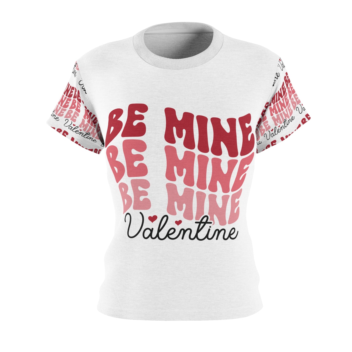 Valentine's Day Women's Tee - 'Be Mine' Print