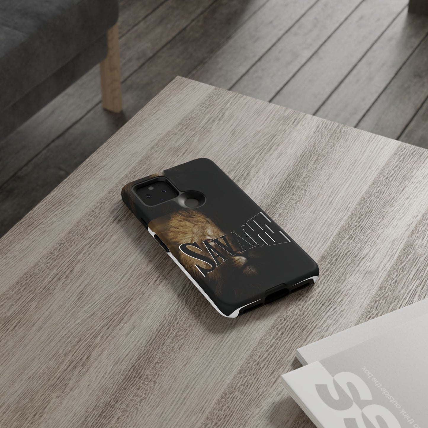 Savage Lion Phone Case - Tough & Stylish Protection