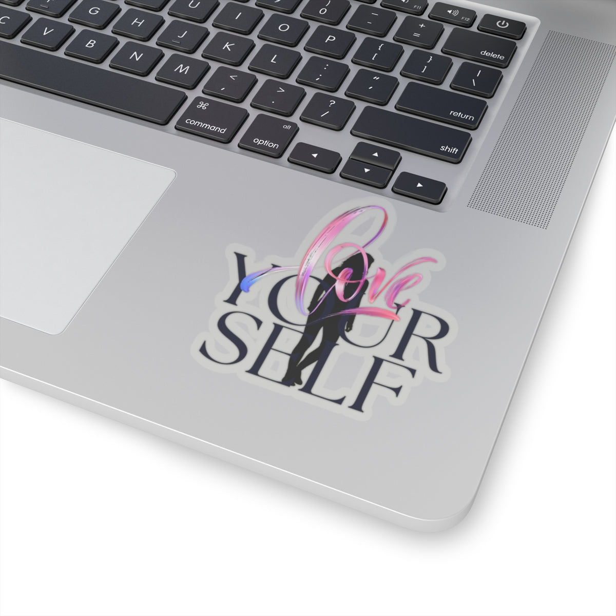 Empowering Kiss-Cut Stickers - 'Love Your Self'