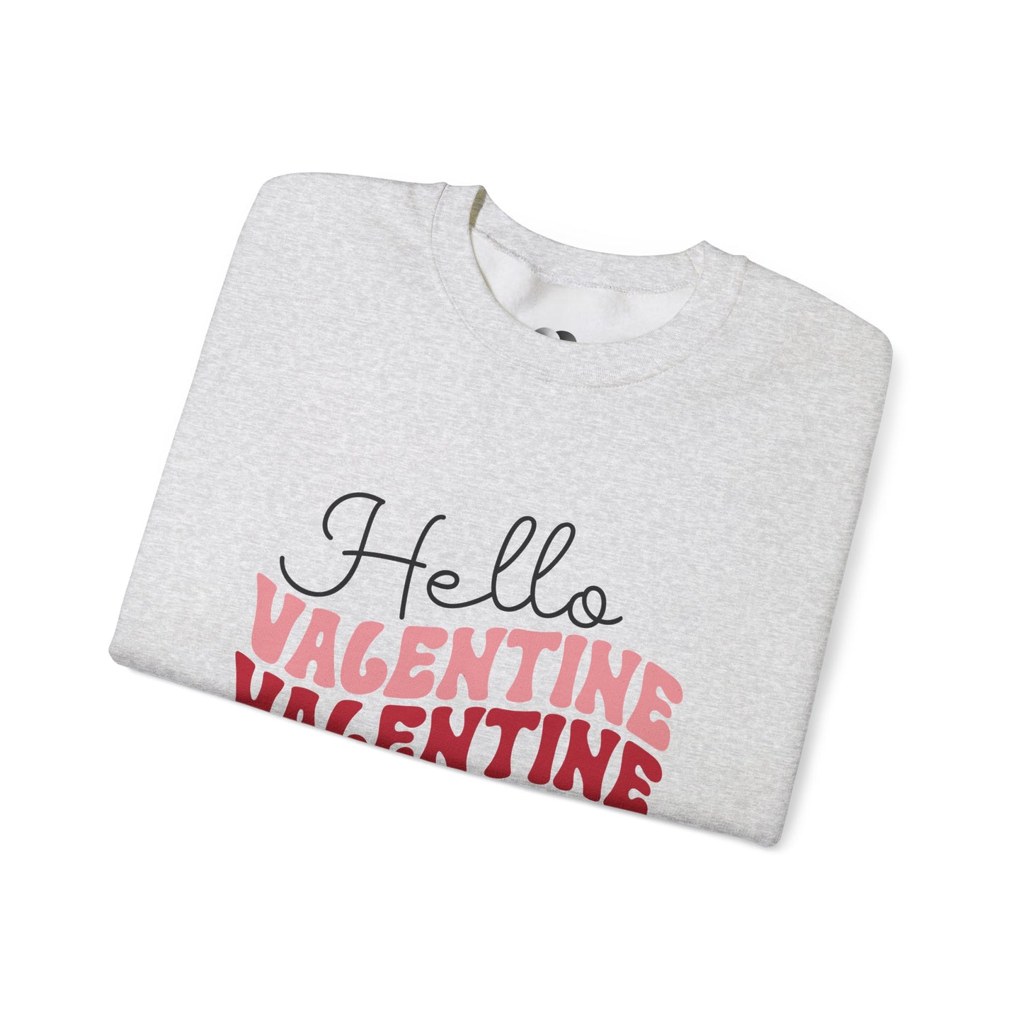 Hello Valentine Unisex Heavy Blend Crewneck Sweatshirt