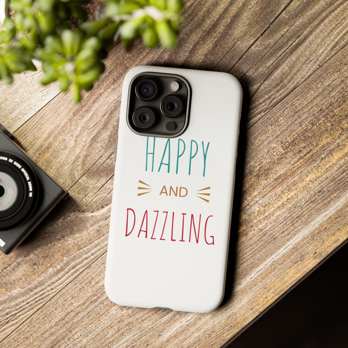 Happy and Dazzling Phone Case – Uplifting Design for Smartphone Protection