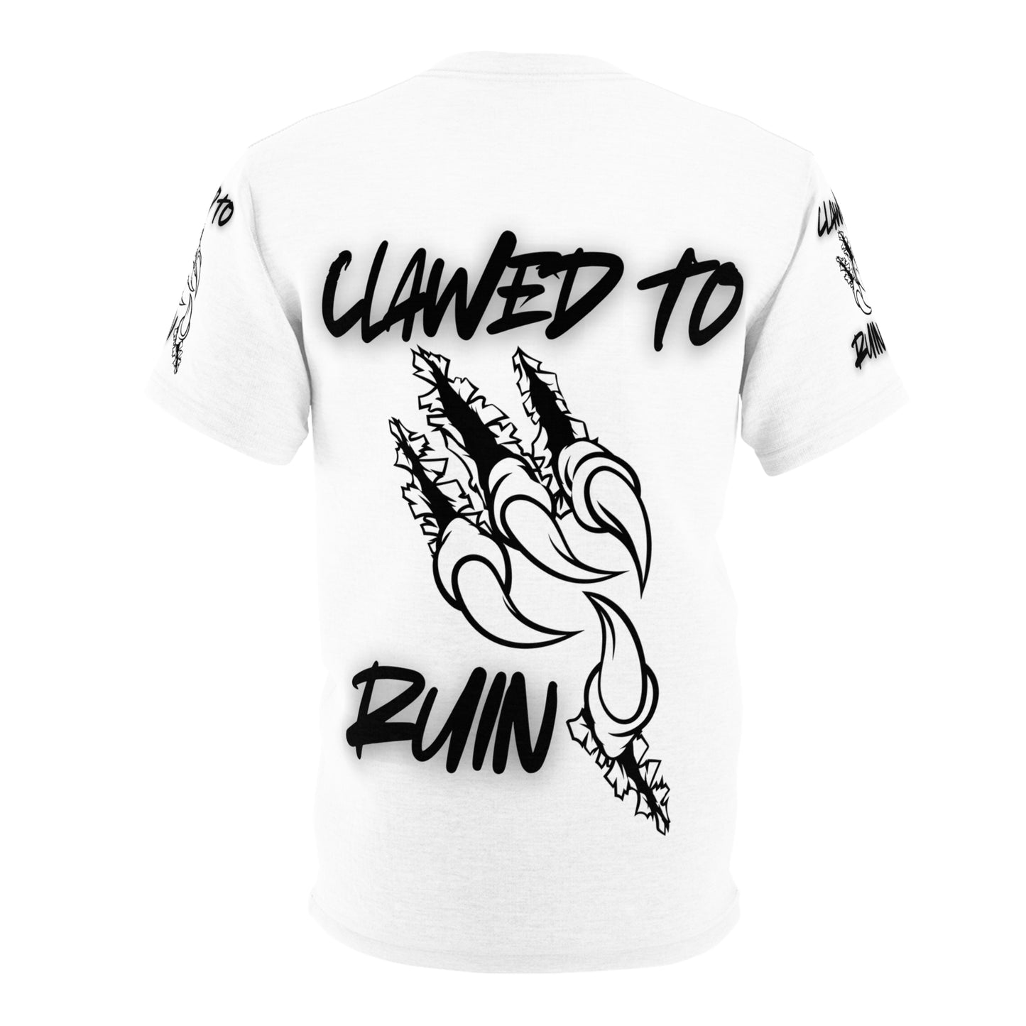 Clawed to Ruin Unisex Cut & Sew Tee - Edgy Graphic T-Shirt for Bold Style