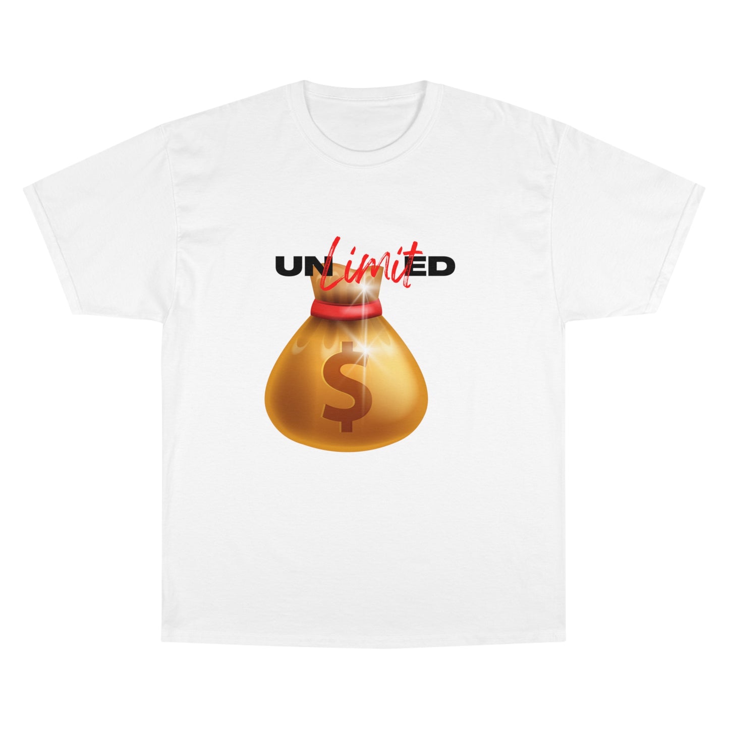 Unlimited Wealth Graphic Champion T-Shirt