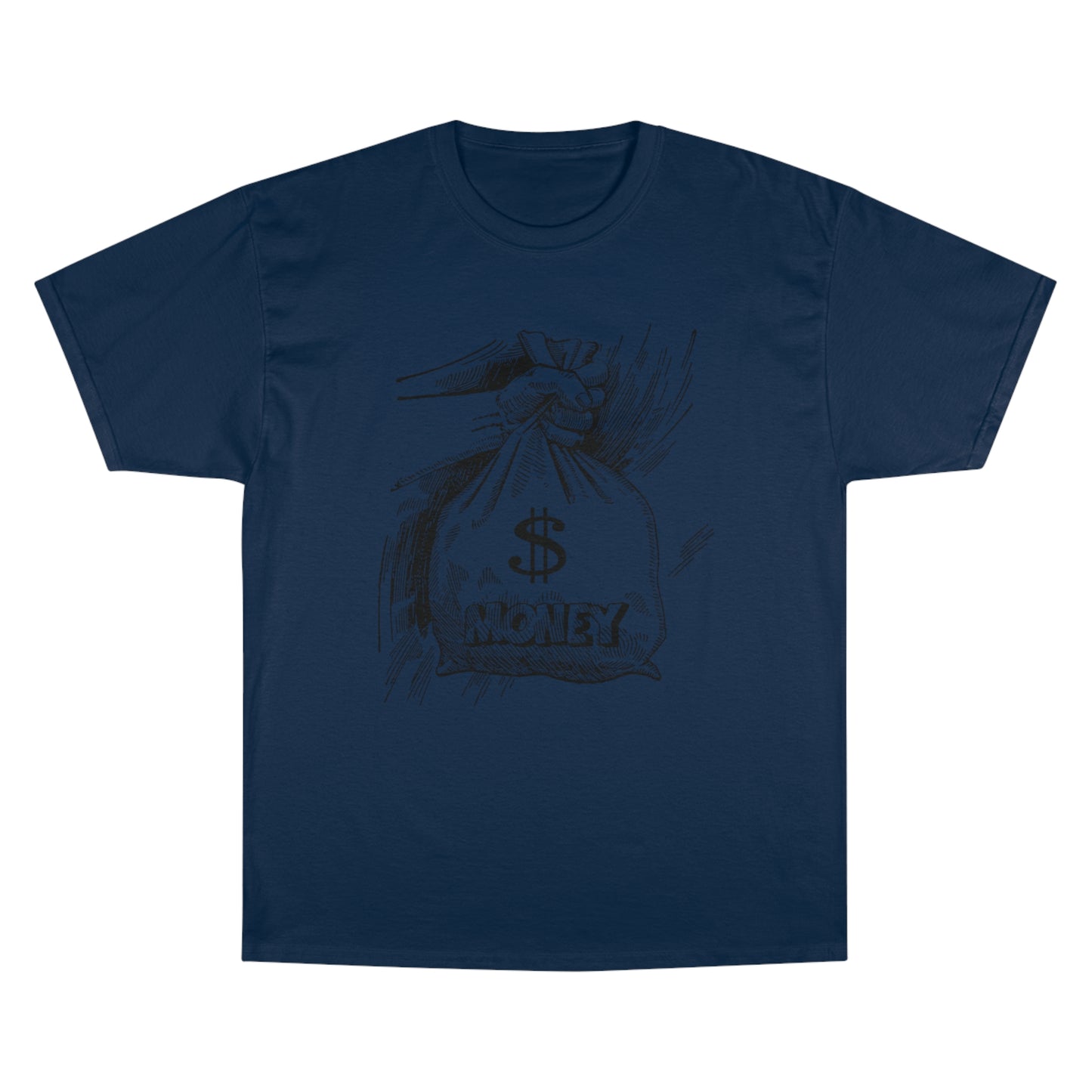 Champion Money Graphic T-Shirt - Casual Wear for Trendsetters