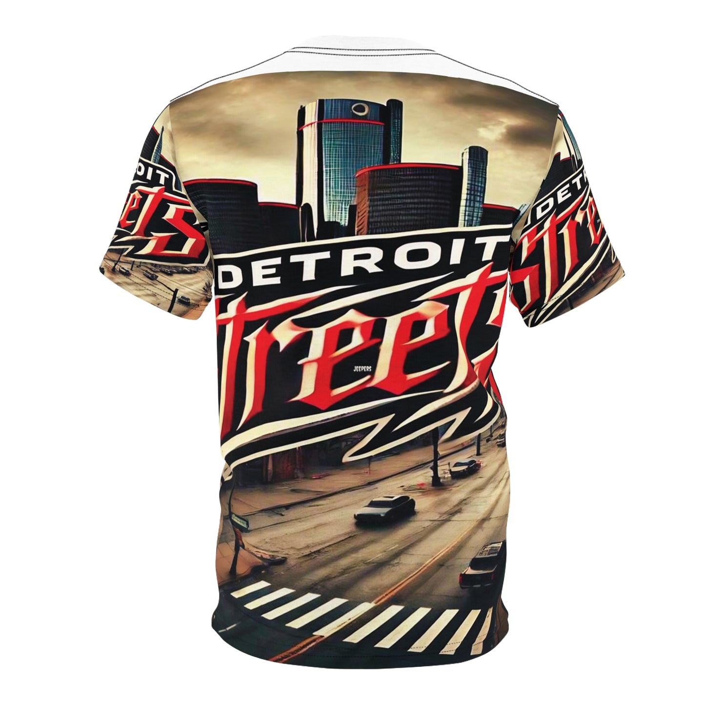 Detroit Streets Unisex Tee - Urban Graphic Tee for City Lovers