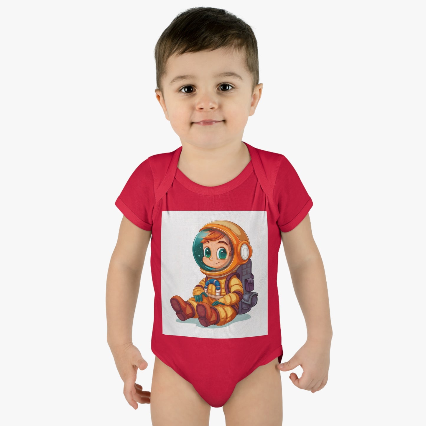 Cute Astronaut Baby Bodysuit - Adorable Infant Space Outfit for Newborns