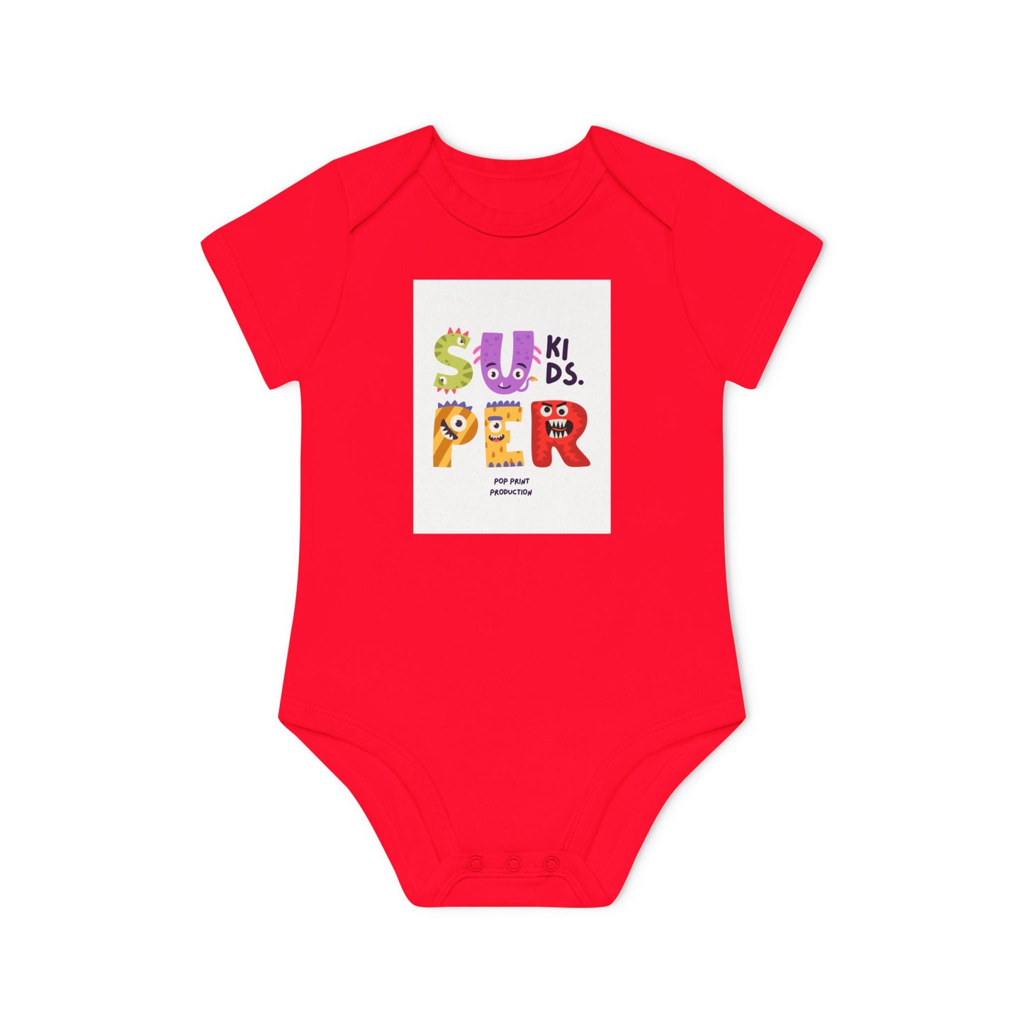 Super Fun Organic Baby Bodysuit - Perfect for Playtime and Gifts