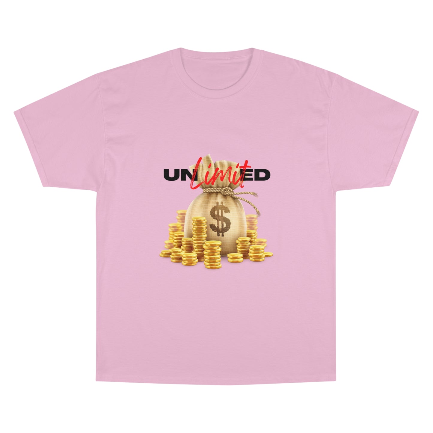 Unlimited Wealth Champion T-Shirt - Casual Gift for Money Lovers