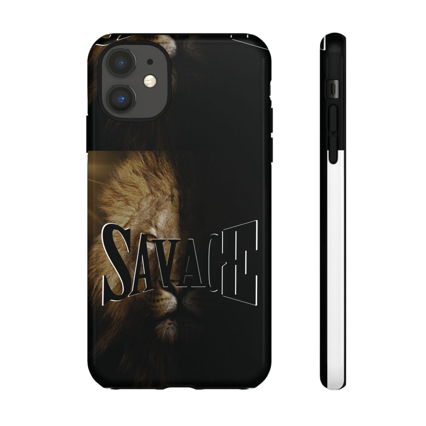 Savage Lion Phone Case - Tough & Stylish Protection