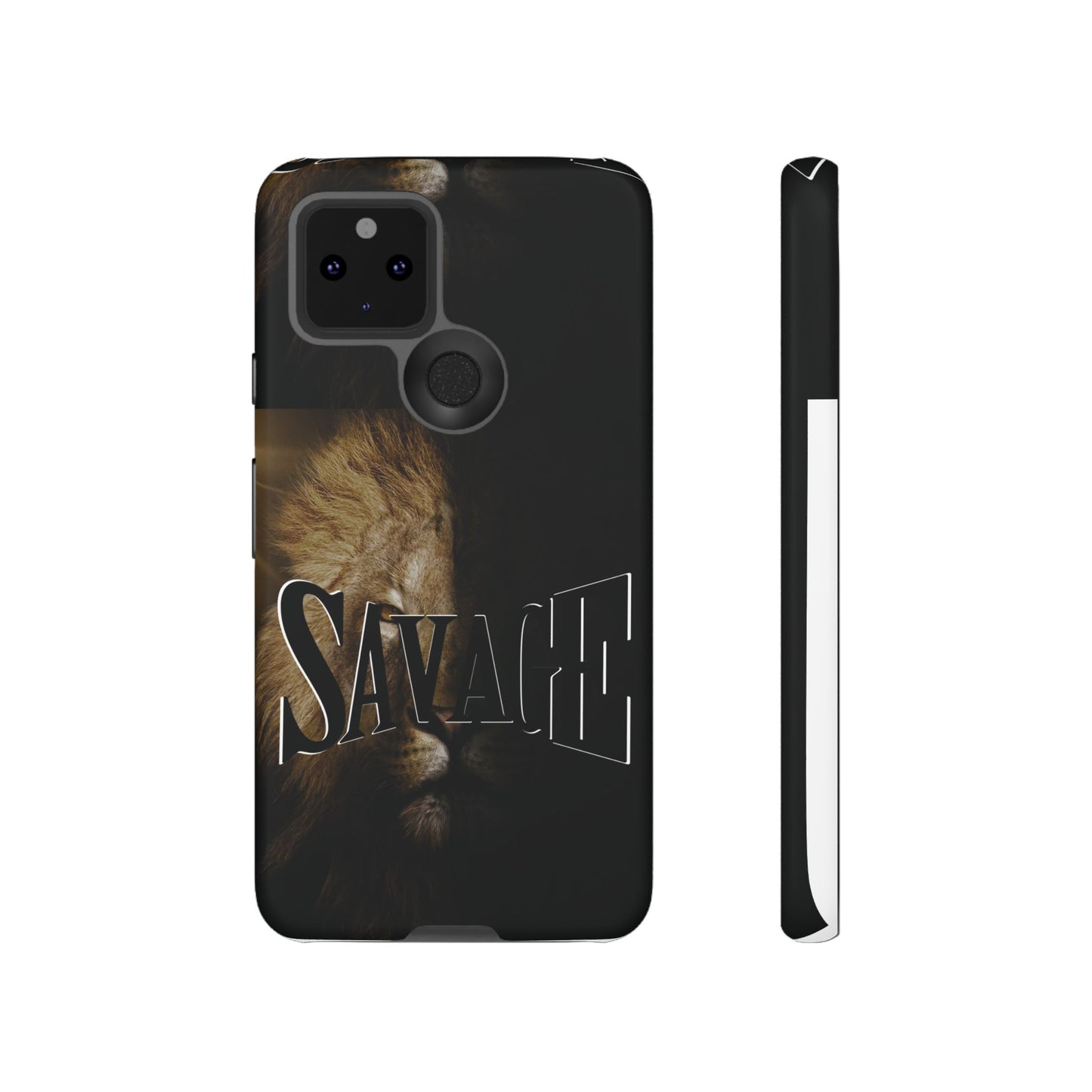 Savage Lion Phone Case - Tough & Stylish Protection