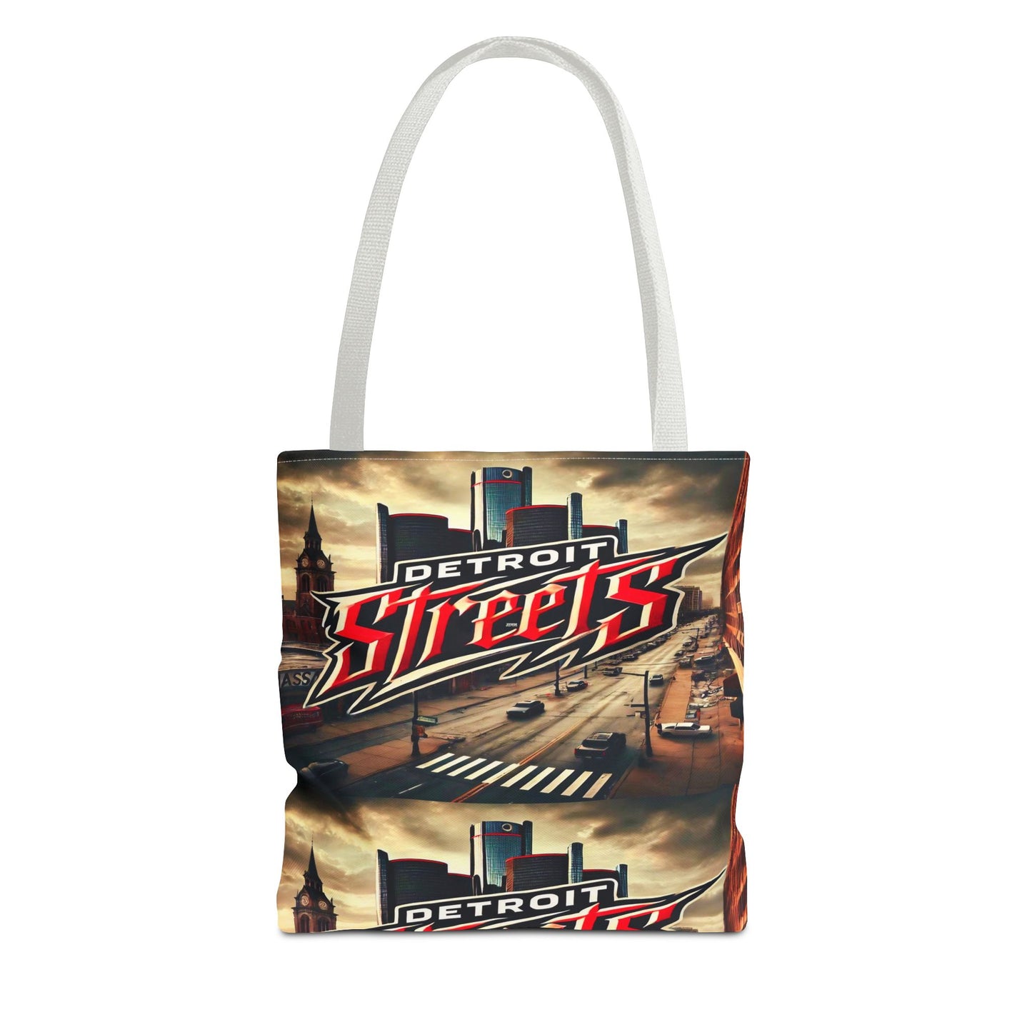 Detroit Streets Tote Bag - Stylish Urban Carryall for City Lovers