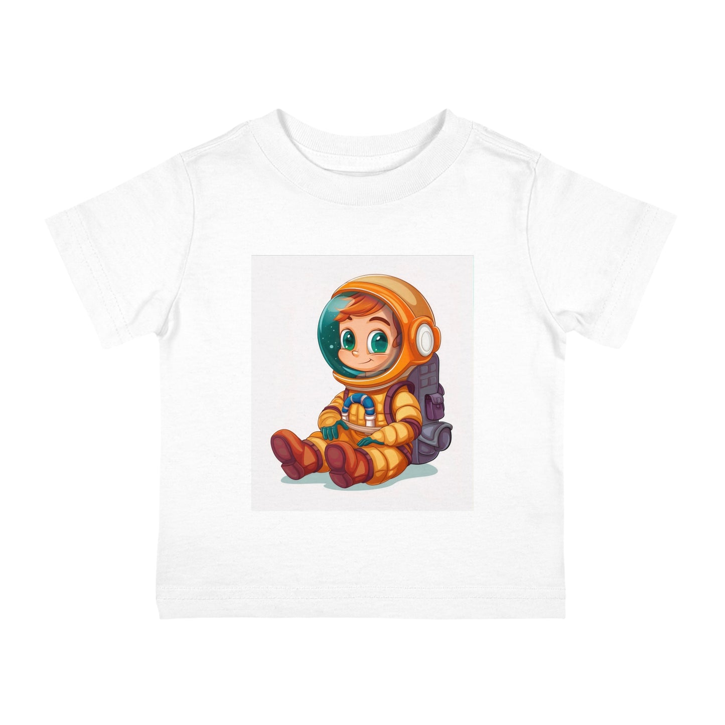 Astronaut Baby Tee | Cute Infant Cotton Jersey T-Shirt for Space Lovers