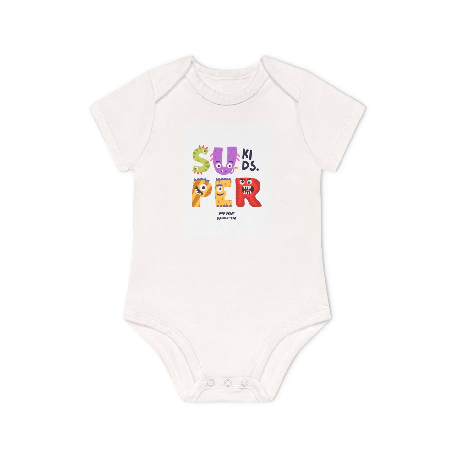 Super Fun Organic Baby Bodysuit - Perfect for Playtime and Gifts