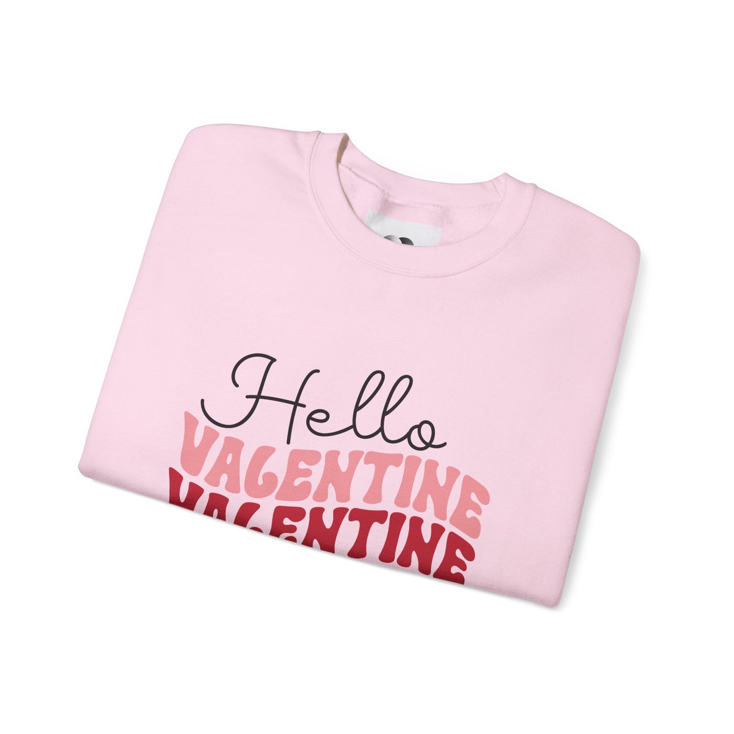 Hello Valentine Unisex Heavy Blend Crewneck Sweatshirt