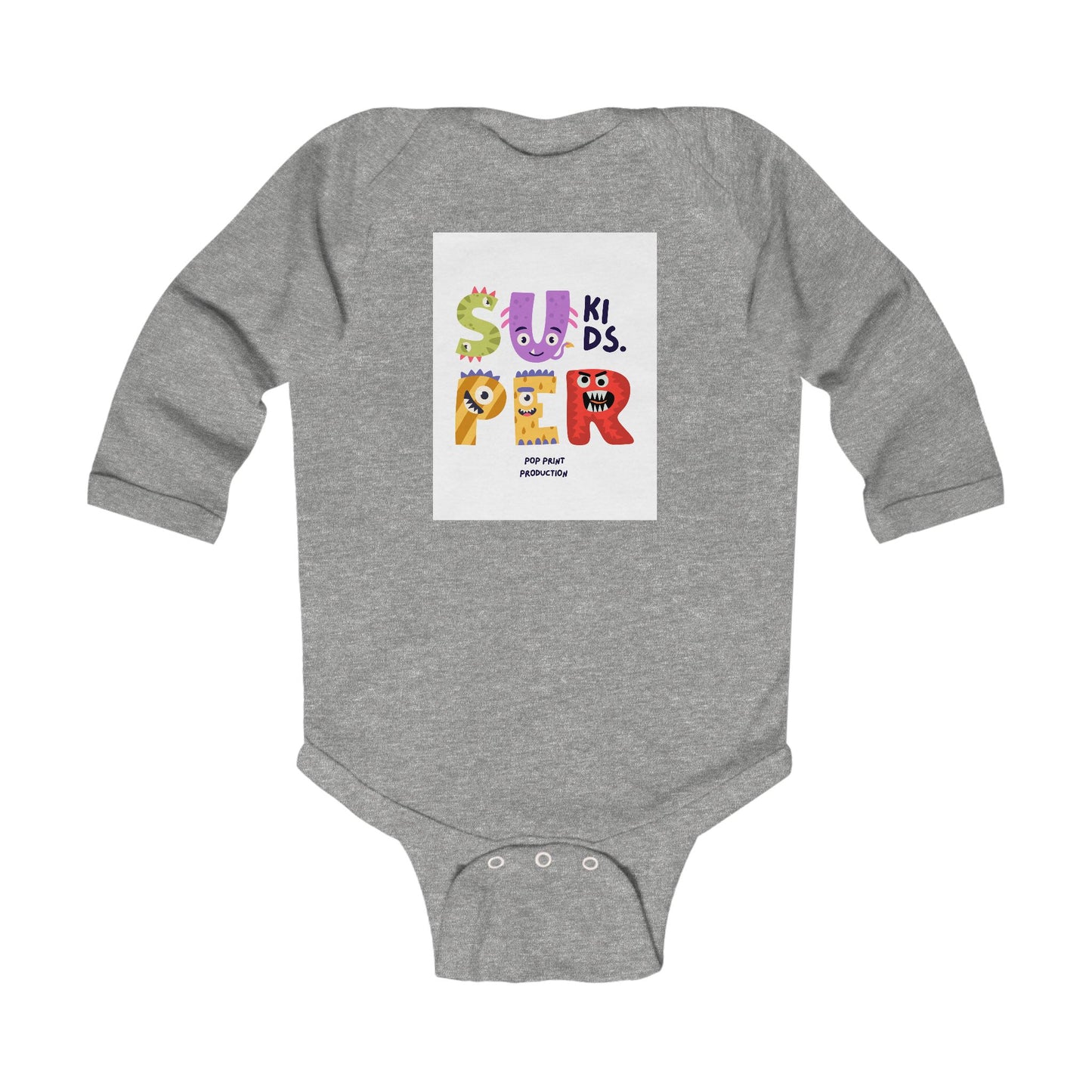 Funny Kids' Word Play Infant Long Sleeve Bodysuit