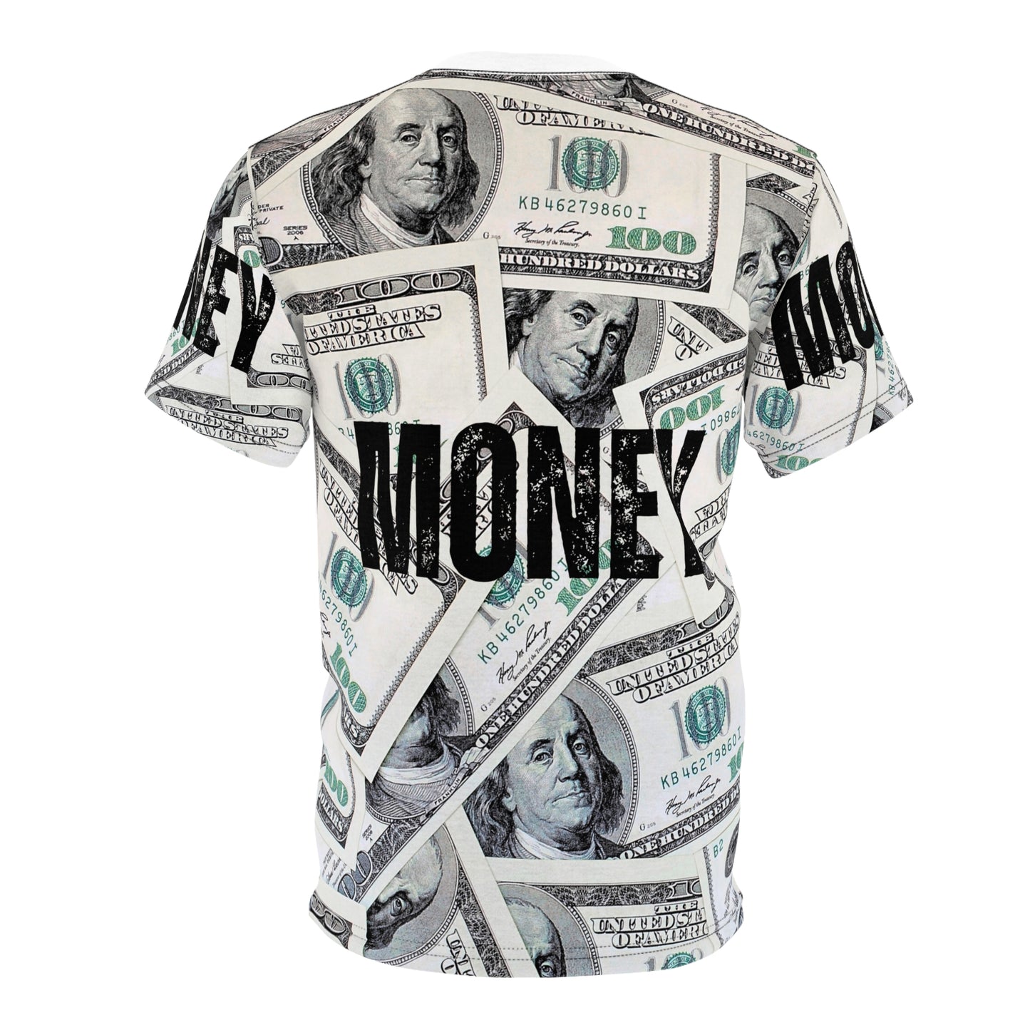 Unisex Money Graphic Tee - Stylish & Bold Cash Print for Trendsetters