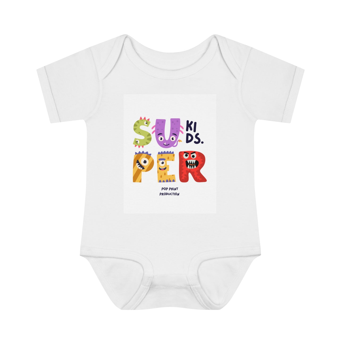 Super Kids Funky Infant Bodysuit - Adorable Baby Apparel