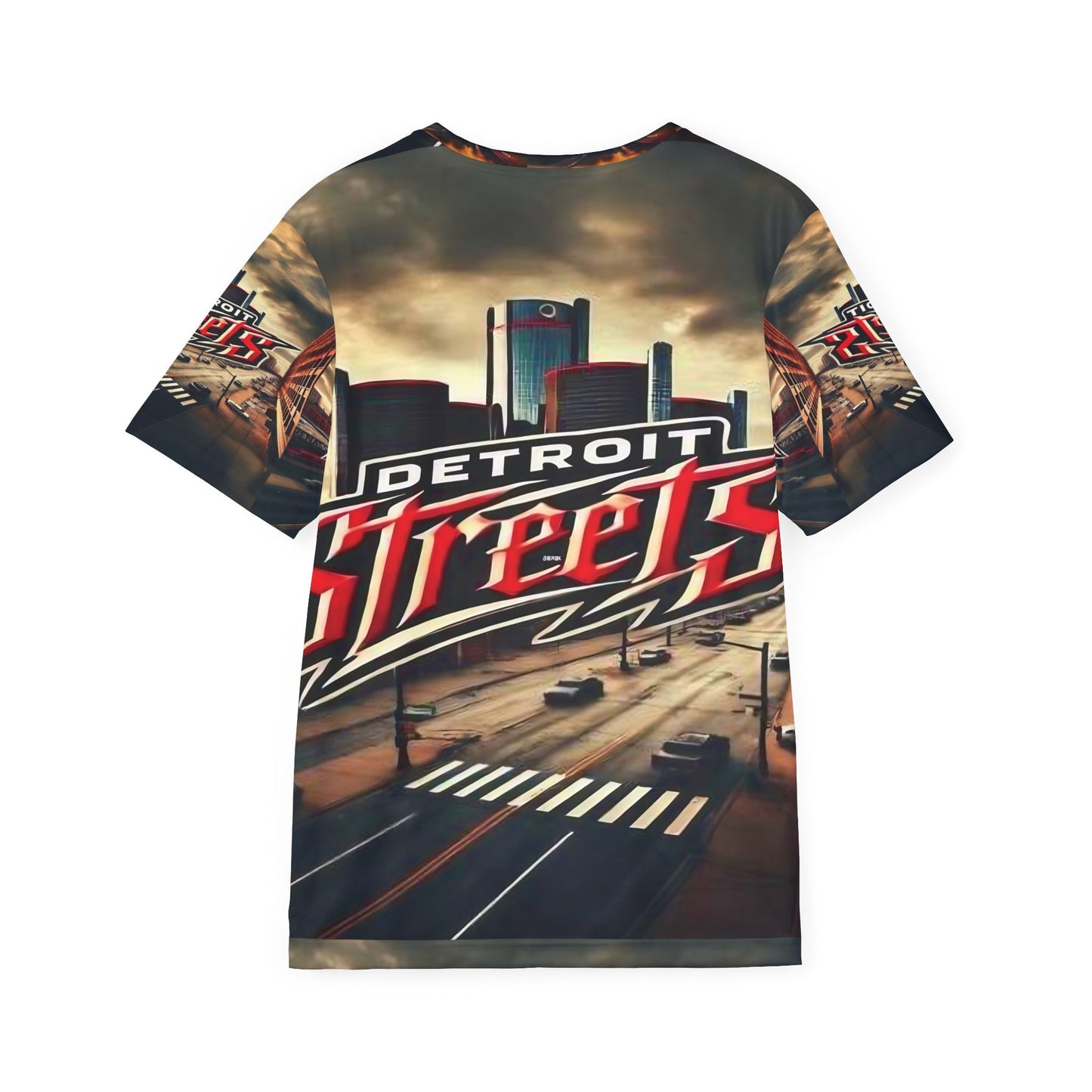 Detroit Streets Men's Sports Jersey - Bold Urban Style for Game Day