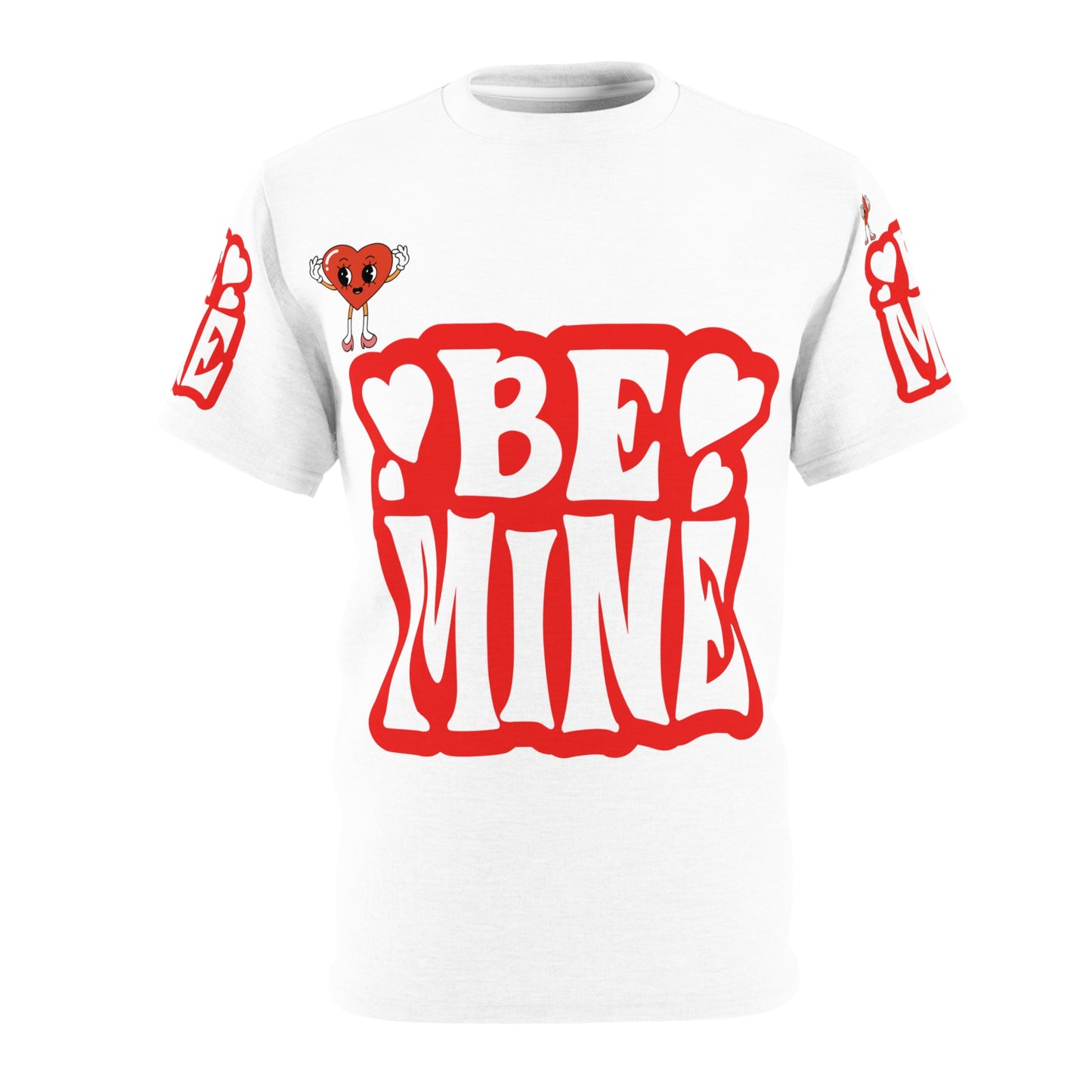 Valentine's Day Unisex T-Shirt - 'Be Mine' Heart Design