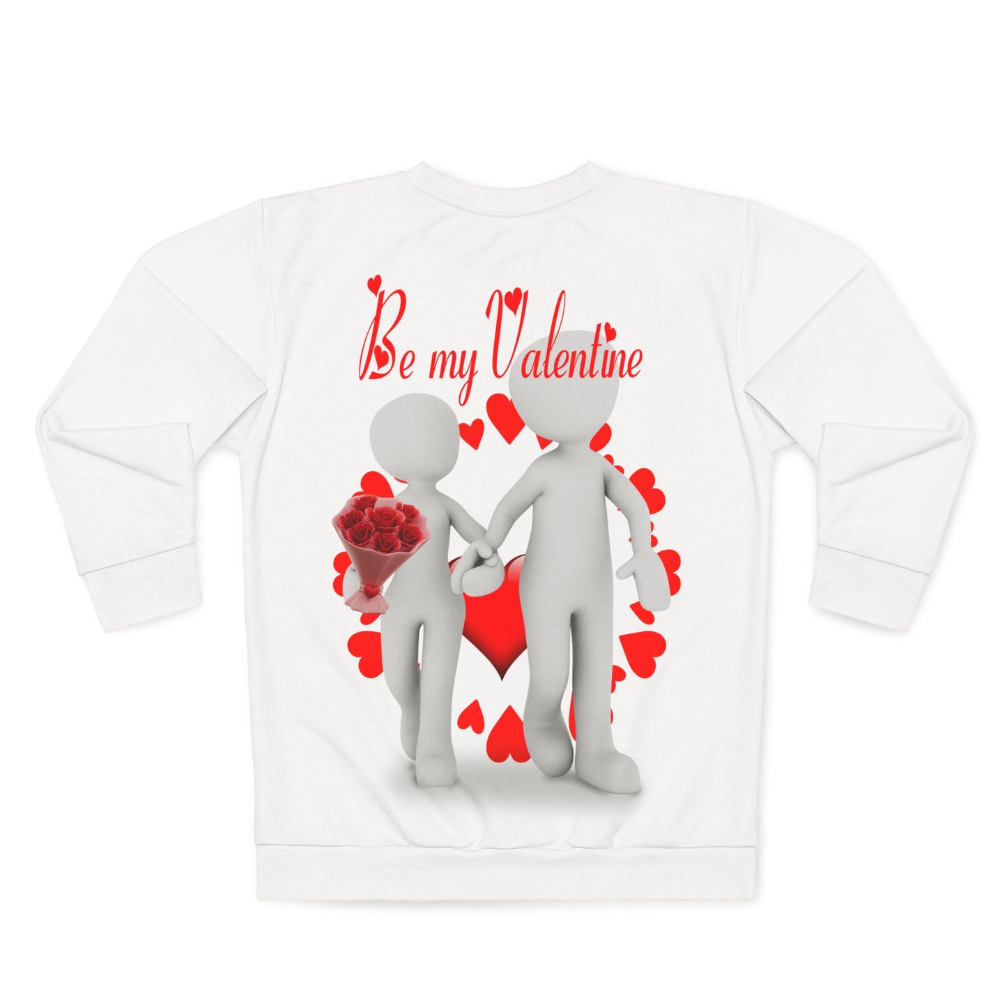 Valentine's Day Unisex Sweatshirt - 'Be My Valentine' Couples Gift