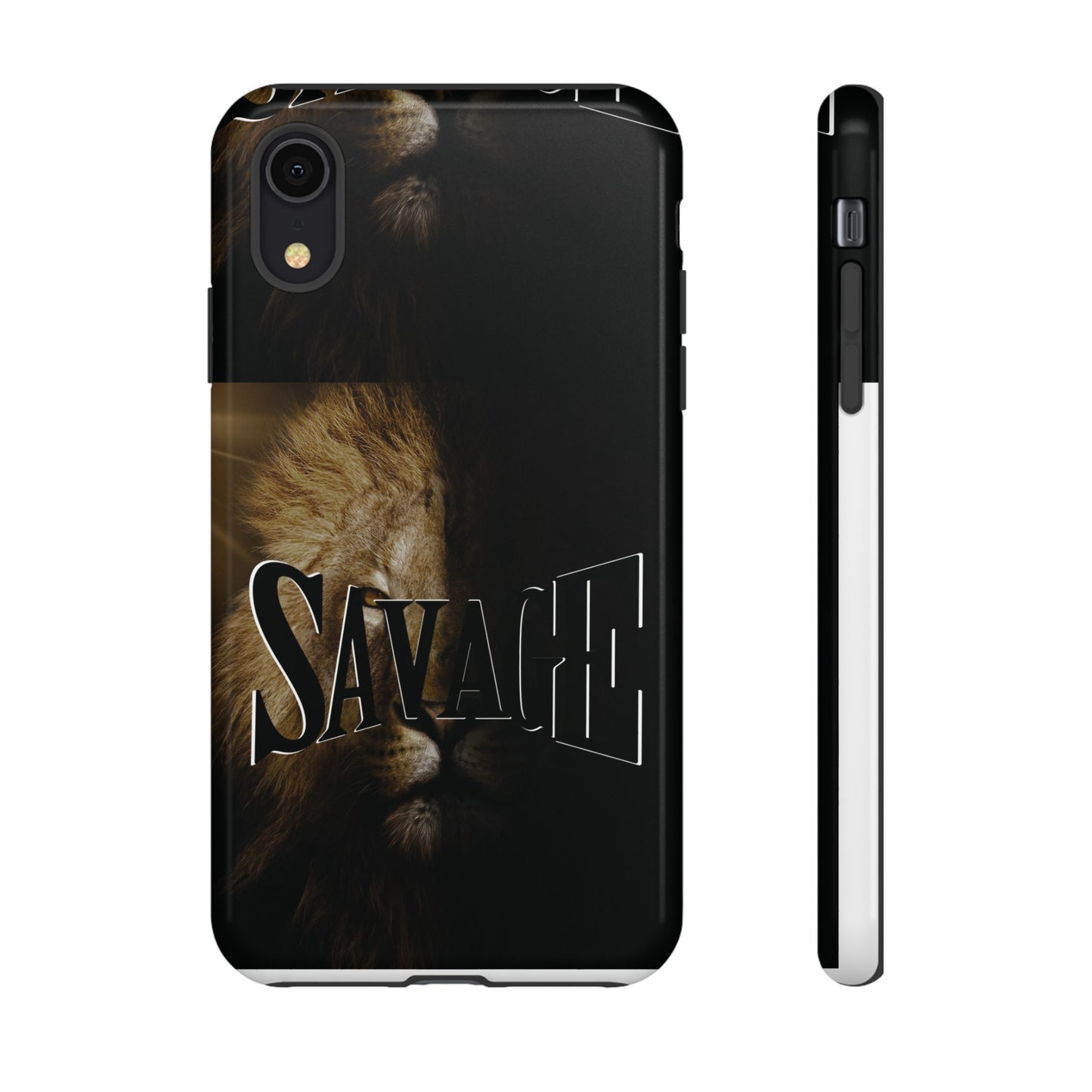 Savage Lion Phone Case - Tough & Stylish Protection