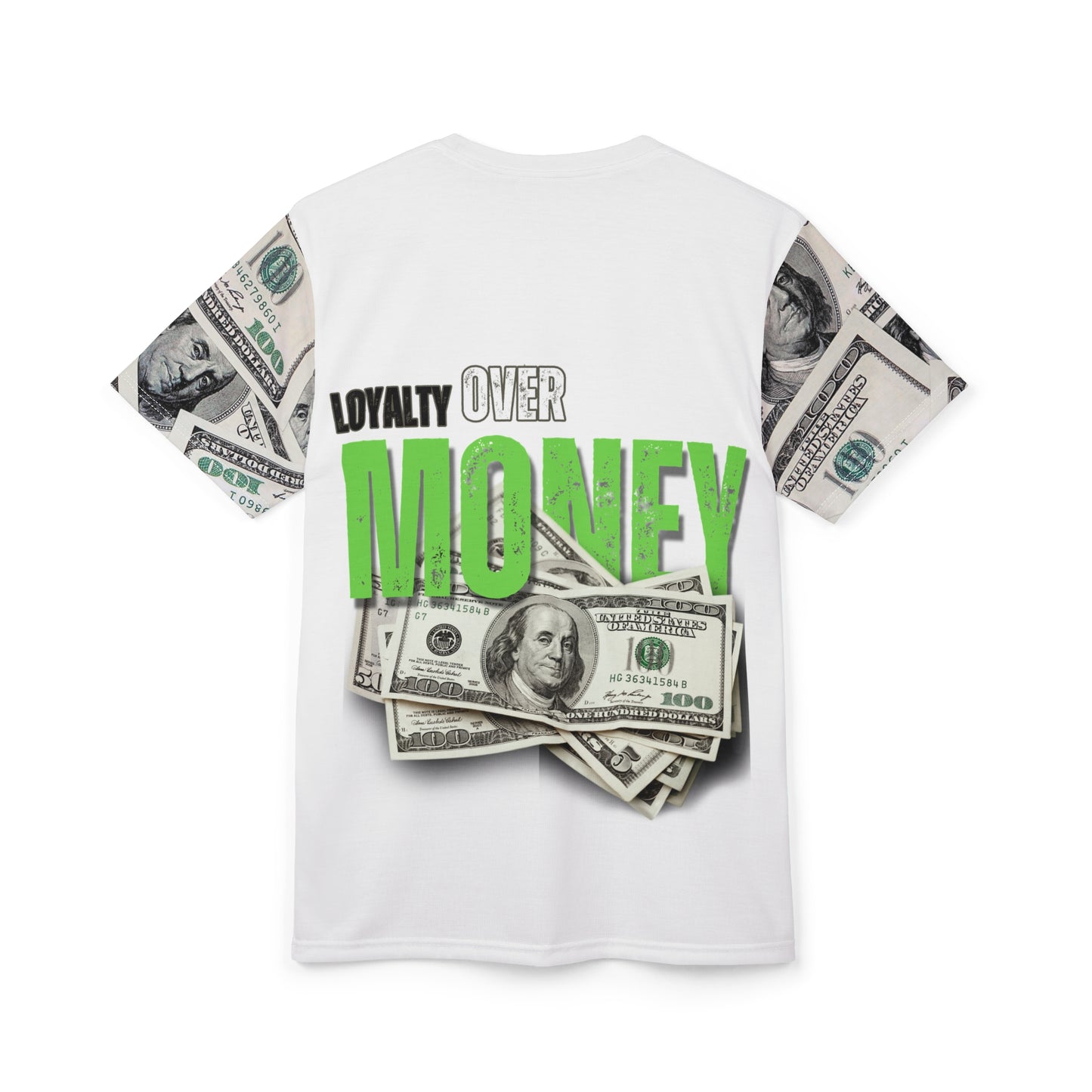 Loyalty Over Money Unisex Cut & Sew Tee - Statement T-Shirt for Confident Individuals