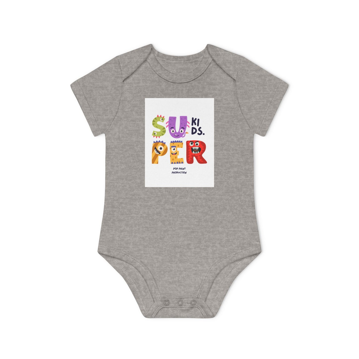 Super Fun Organic Baby Bodysuit - Perfect for Playtime and Gifts