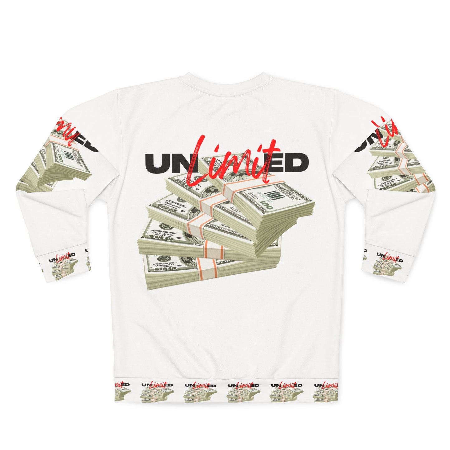 Unlimited Cash Unisex Sweatshirt - Trendy and Stylish