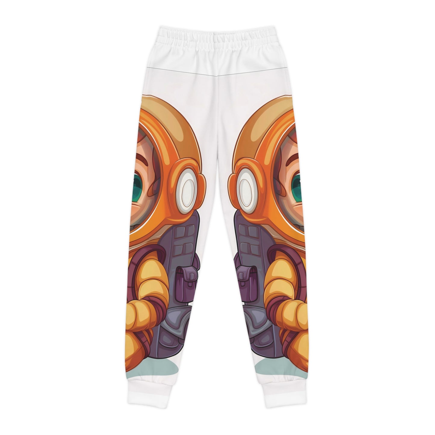 Youth Astronaut Joggers - Fun Space Adventure Design